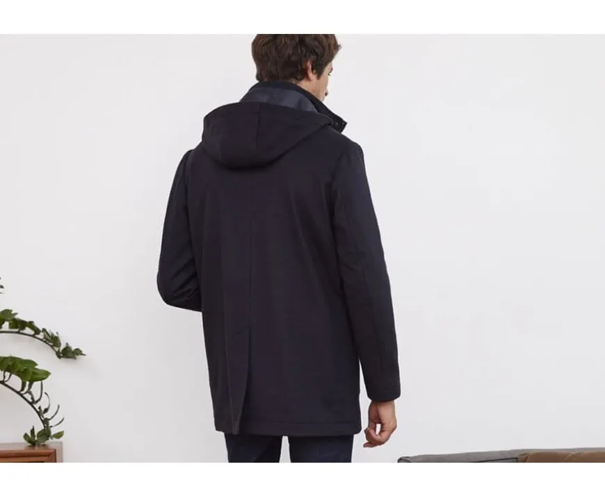 Abrigo de cachemira y lana para hombre Marino Grellan-Bexley Cheap