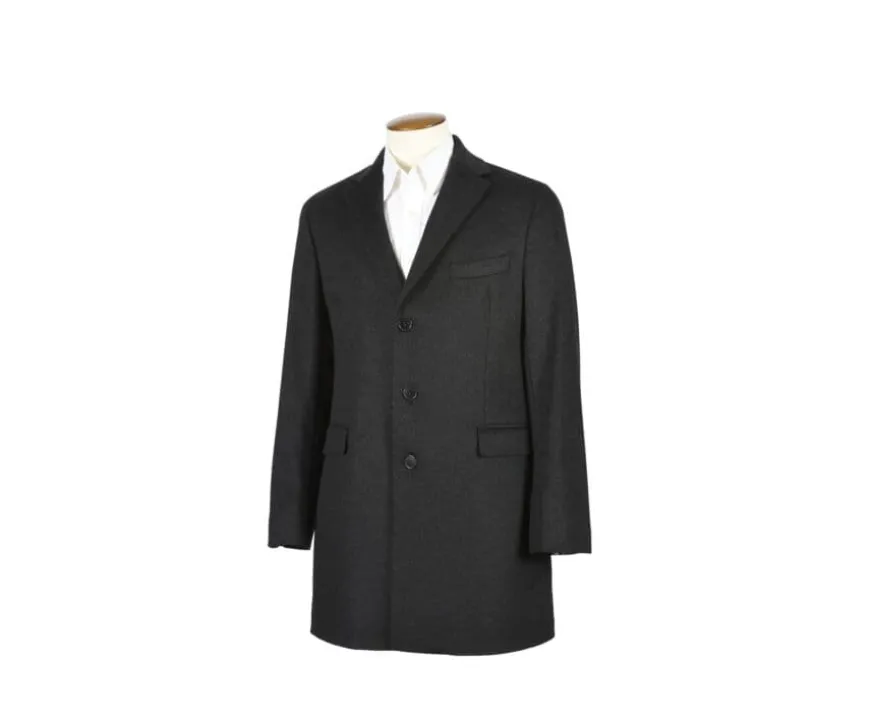 Abrigo de invierno de cachemira y lana para hombre Gris Antracita Honoré Ii-Bexley Hot