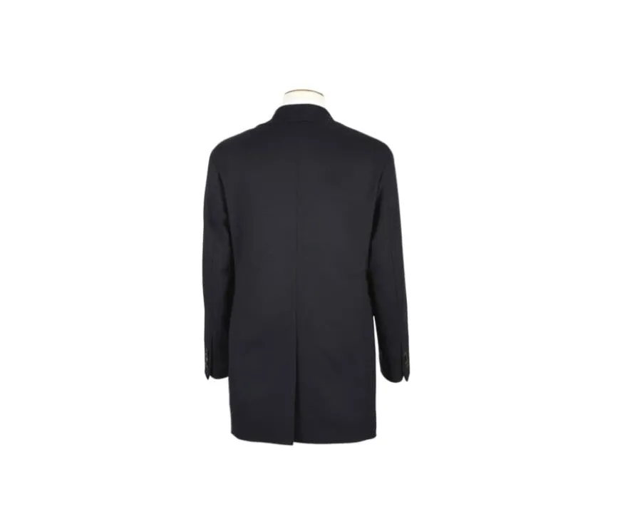 Abrigo de invierno de cachemira y lana para hombre Azul marino Honoré Ii-Bexley Online