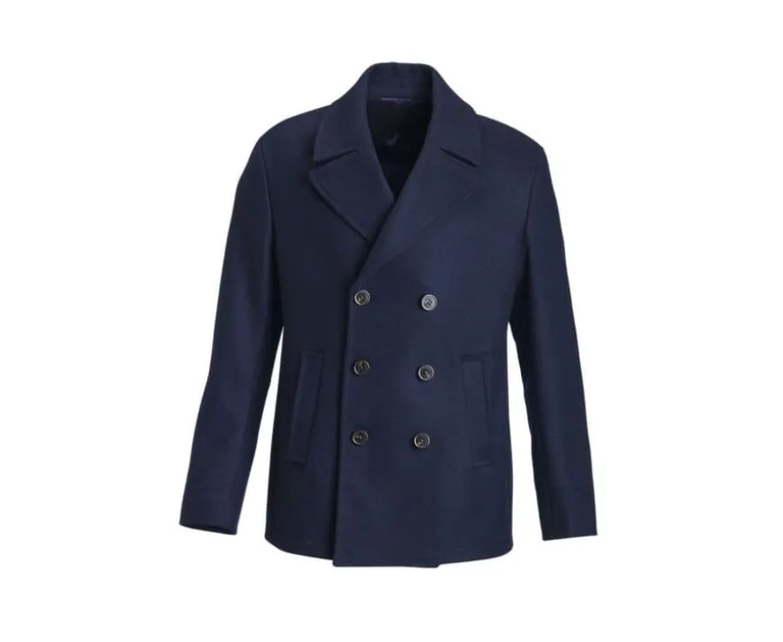 Abrigo de lana para hombre Marino Gaëlan-Bexley New