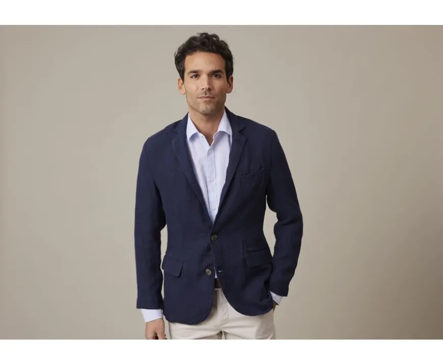 Americana de hombre Navy Blazer Lubin-Bexley Flash Sale