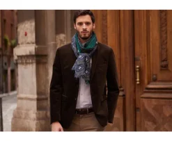 Americana de pana lavada para hombre Pardo Blazer Léontilde-Bexley Fashion