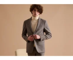 Americana para hombre Caqui claro Laurian-Bexley Shop