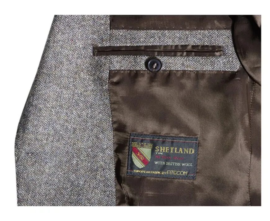 Americana para hombre Caqui claro Laurian-Bexley Shop