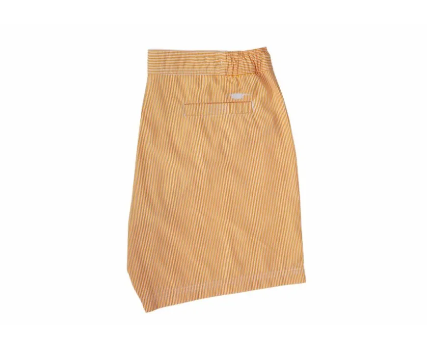Bañador de hombre rayado Naranjo Brentan-Bexley Outlet
