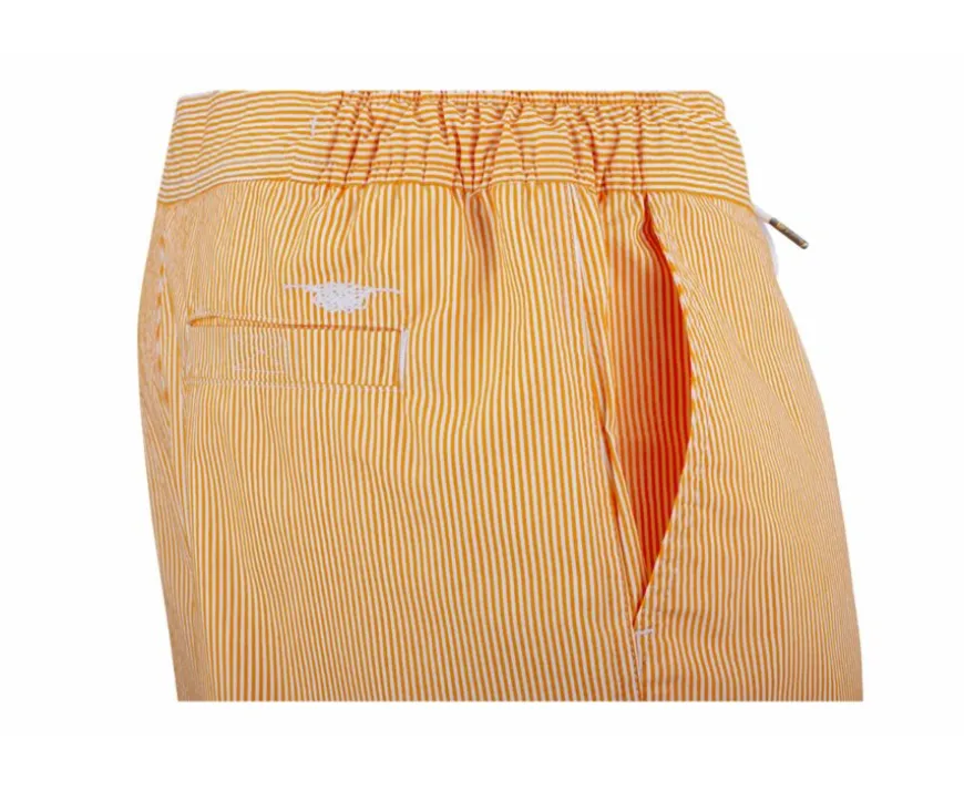 Bañador de hombre rayado Naranjo Brentan-Bexley Outlet