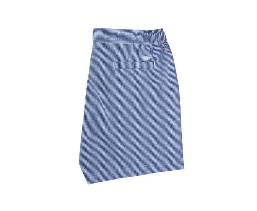 Bañador de hombre rayado Navy Brentan-Bexley New