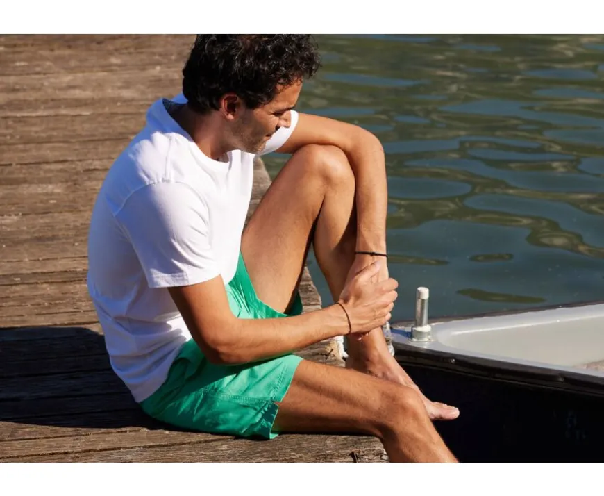 Bañador de hombre Verde vivo Brentan-Bexley Outlet