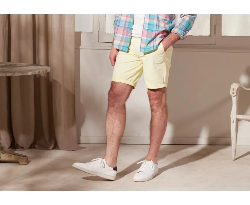 Bermuda chino hombre Amarillo Barry-Bexley New