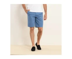 Bermuda chino hombre Azul medio Barry-Bexley Cheap