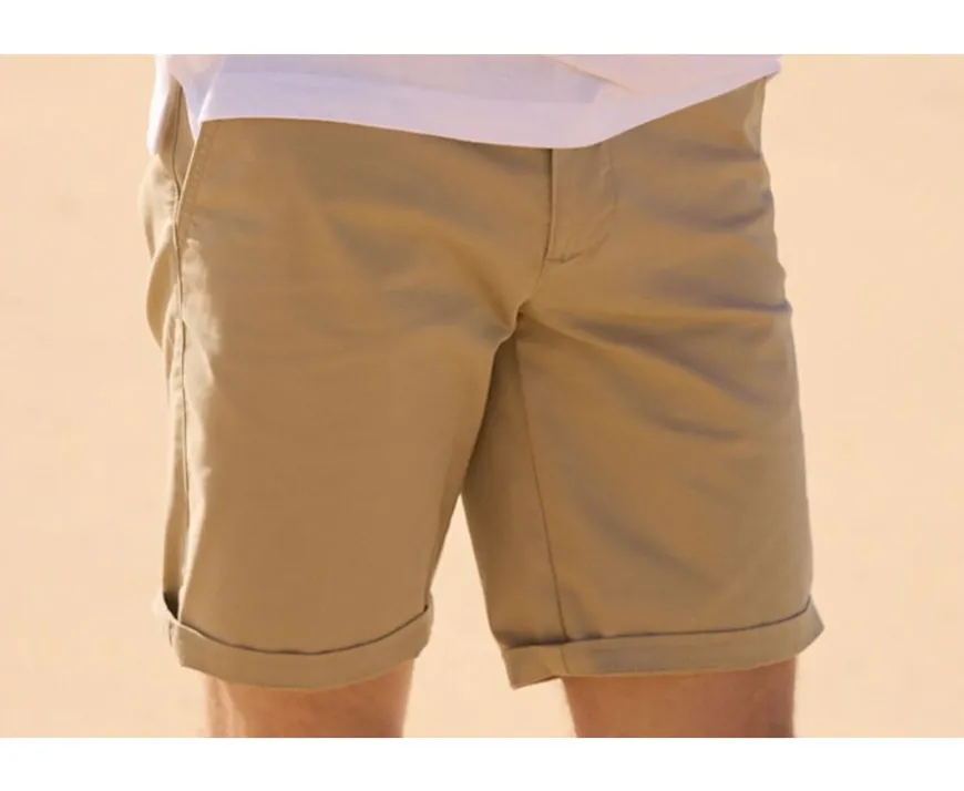 Bermuda chino hombre Beige Barry-Bexley Outlet