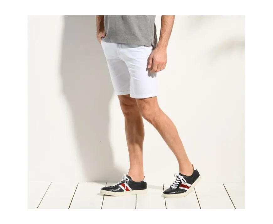 Bermuda chino hombre Blanco Barry-Bexley Best Sale