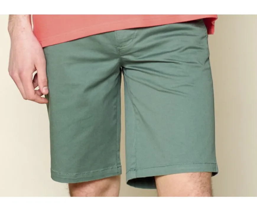 Bermuda chino hombre Pino verde Barry-Bexley Fashion