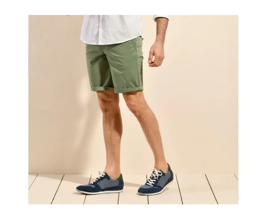 Bermuda chino hombre Verde salvia Barry-Bexley Hot