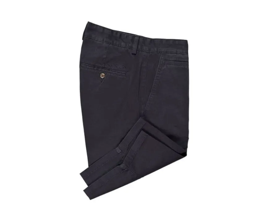 Bermuda chino para hombre Azul marino Barry-Bexley Clearance