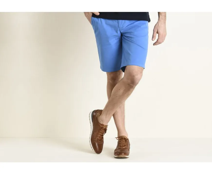 Bermuda chino para hombre Azul azur Barry-Bexley Cheap