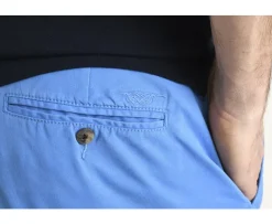 Bermuda chino para hombre Azul azur Barry-Bexley Cheap