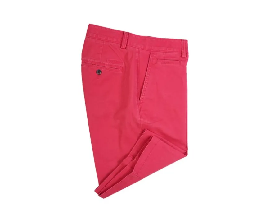 Bermuda chino para hombre Frambuesa brillante Barry-Bexley Online