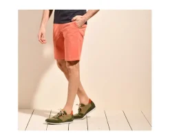 Bermuda chino para hombre Naranja sanguina Barry-Bexley Outlet