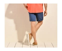 Bermuda tipo chino para hombre Azul franco II Barry-Bexley Discount