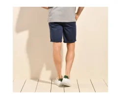 Bermuda tipo chino para hombre Navy Vaquero Barry-Bexley Cheap