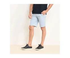 Bermuda tipo chino para hombre Azul claro Barry-Bexley Fashion