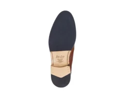 Botas bajas de piel castaño Patinado para hombre Dovam Patin-Bexley Outlet