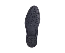 Botas bajas de piel negra patinada para hombre. Watford Ii Gomme City-Bexley Best Sale