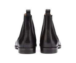 Botas Chelsea de piel para hombre Negras Bergame Patin-Bexley Cheap