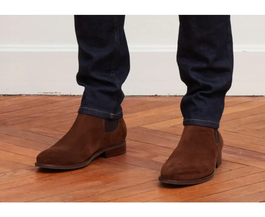 Botas Chelsea de terciopelo Habana Alderton Gomme-Bexley Shop