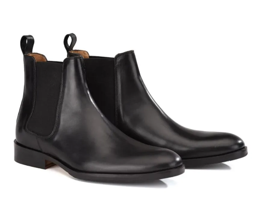 Botas Chelsea Negras Hombre Dawson Ii Patin-Bexley Sale