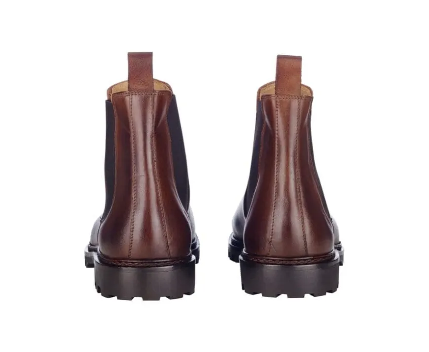 Botas Chelsea para Hombre en Chocolate Walterston Gomme-Bexley Shop