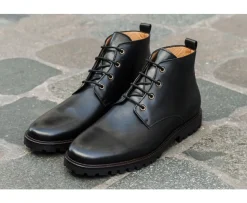 Botas de hombre con suela de goma Negro Canfield Gomme-Bexley Flash Sale