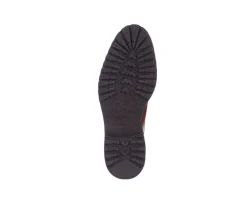 Botas Derby de hombre con cordones Cognac Patinado y Topo Irving Ii Gomme-Bexley Shop
