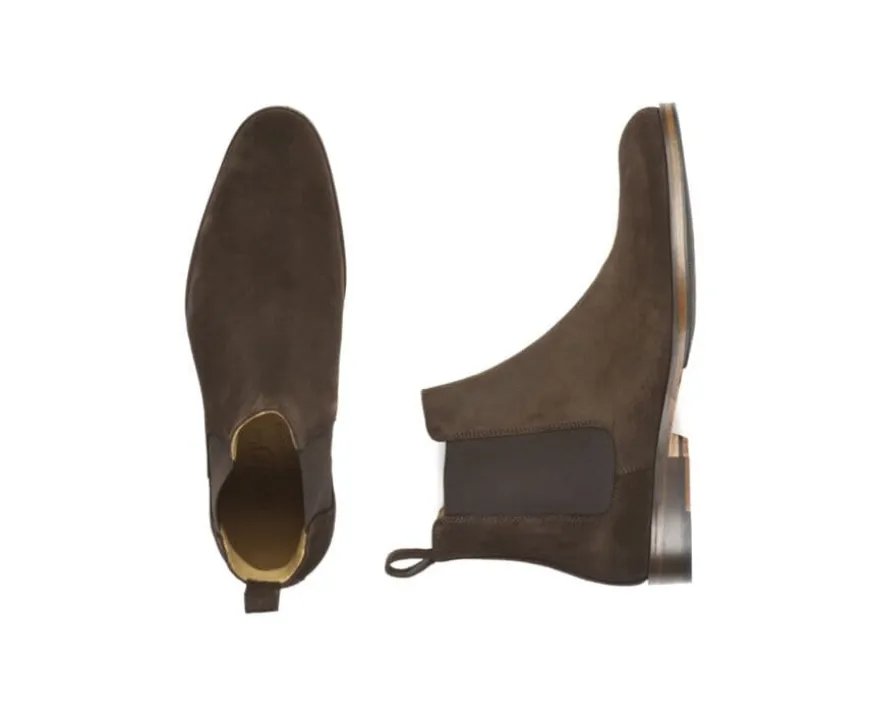 Botines Chelsea Hombre terciopelo Marrón Dawson Ii Patin-Bexley Flash Sale
