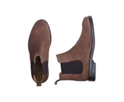 Botines Chelsea para hombre Terciopelo Pardo Fangler Gomme City Ii-Bexley Online