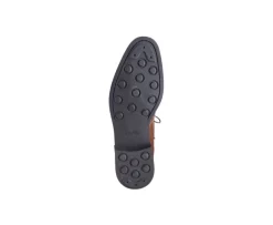 Botines derby con cordones para hombre Chocolate patinado Charing Gomme City-Bexley Clearance
