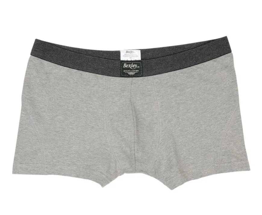 Caja de 2 boxers de hombre Gris moteado Elliot-Bexley Flash Sale