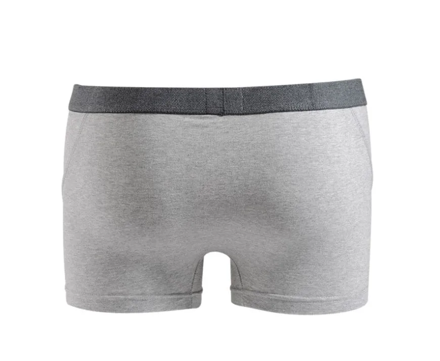 Caja de 2 boxers de hombre Gris moteado Elliot-Bexley Flash Sale