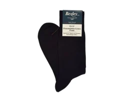 Calcetines de algodón fino para hombre Azul marino-Bexley Flash Sale