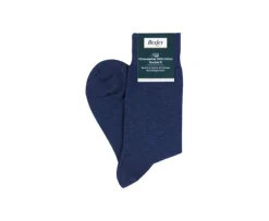 Calcetines de algodón fino para hombre Azul oscuro moteado-Bexley Sale
