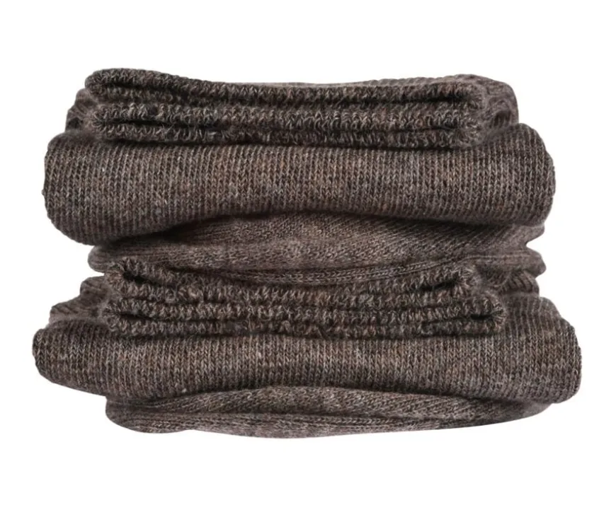 Calcetines de algodón grueso para hombre Chocolate moteado-Bexley Flash Sale