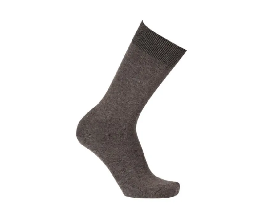 Calcetines de algodón grueso para hombre Chocolate moteado-Bexley Flash Sale