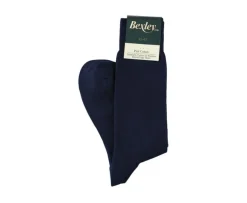 Calcetines de algodón grueso para hombre Azul marino-Bexley Cheap
