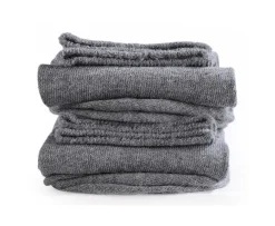 Calcetines de algodón grueso para hombre Gris moteado-Bexley New