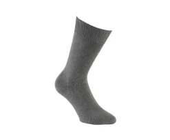 Calcetines de algodón grueso para hombre Gris moteado-Bexley New