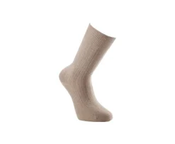 Calcetines de algodón y lino con ribete para hombre Caqui moteado-Bexley New