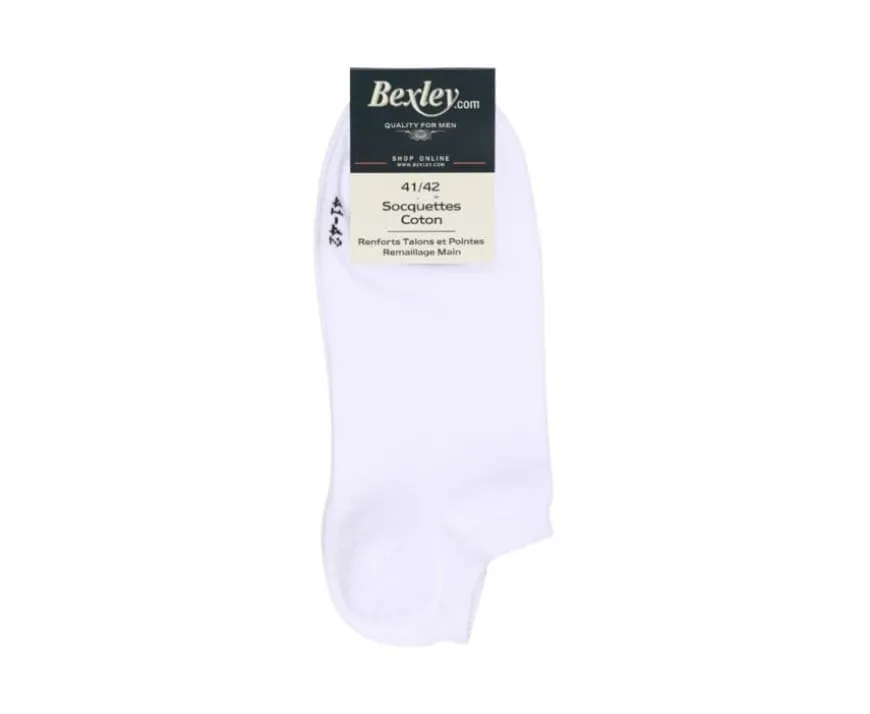 Calcetines de hombre Blanco-Bexley Flash Sale