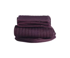 Calcetines en canale Hilo de Escocia para hombre Burdeos-Bexley Cheap