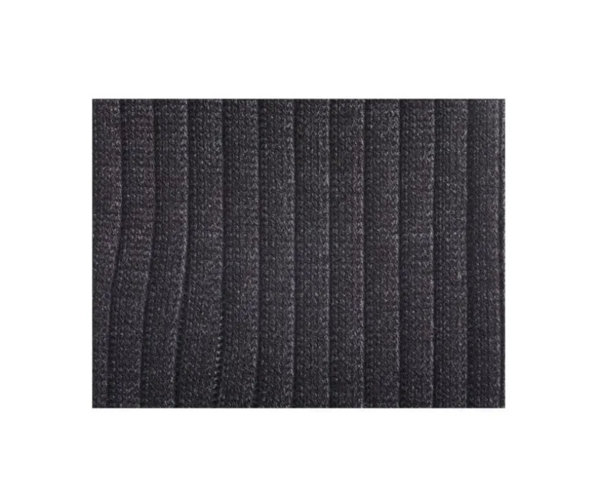 Calcetines en canale Hilo de Escocia para hombre Negro y Gris-Bexley Sale